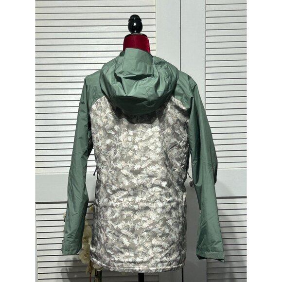 Patagonia Womens Hemlock Green Insulated Powder Town Jacket  Snowboard Sz M 3049 - Picture 5 of 14